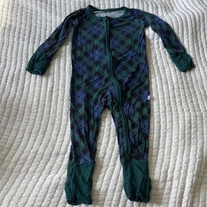 Little Sleepies Flannel Print Zippie